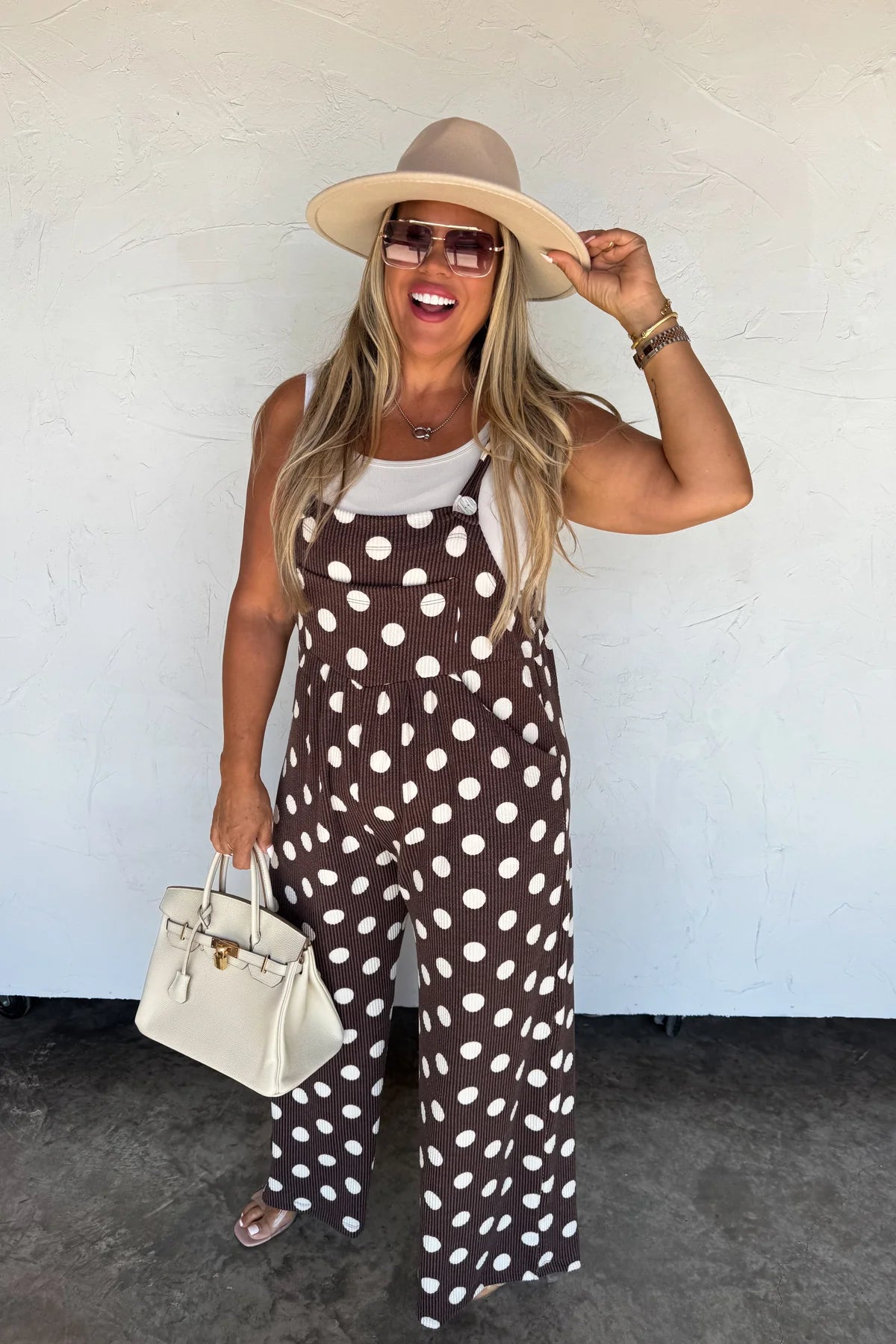 PREORDER: Polka Dot Overalls