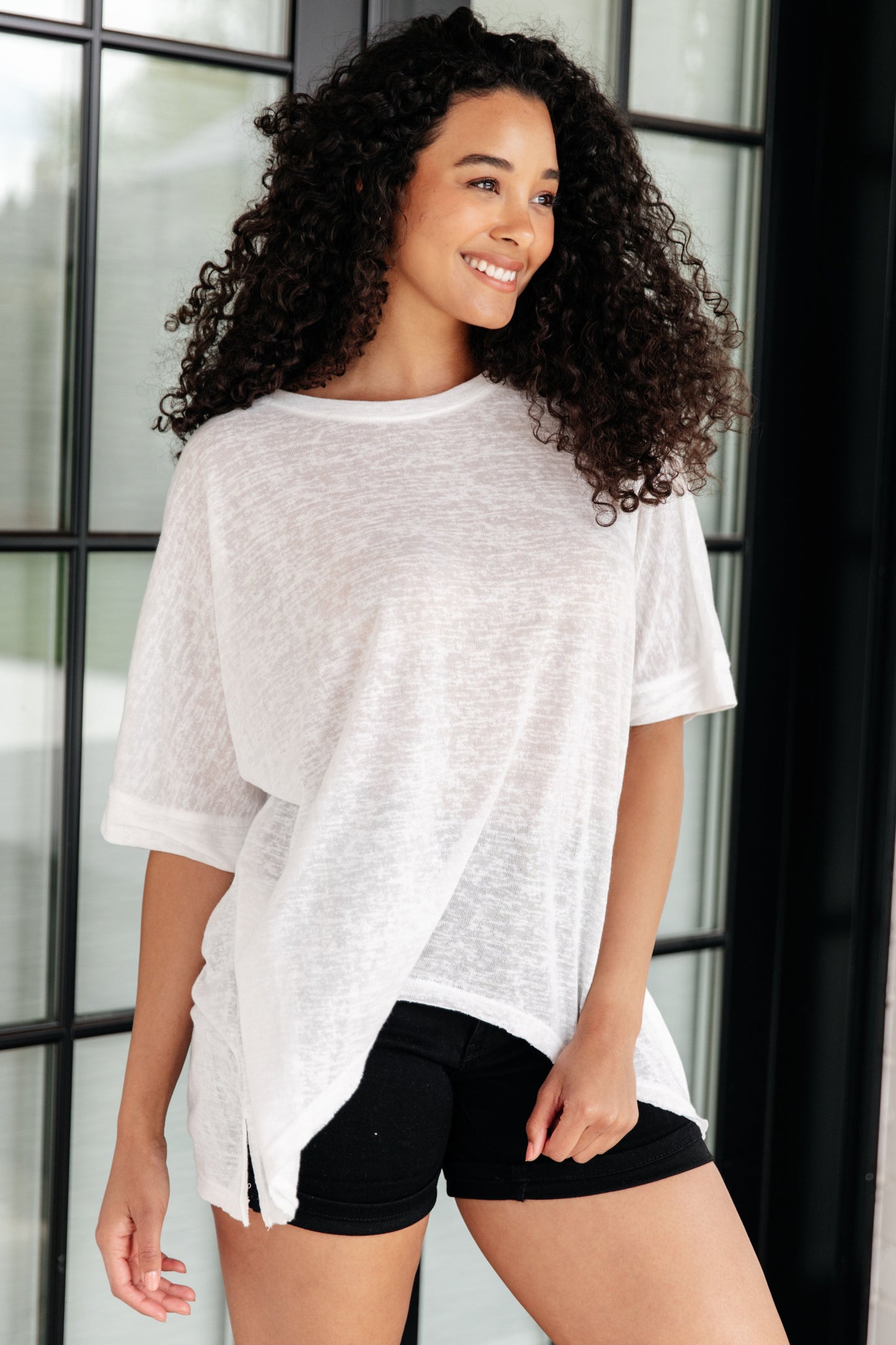 White Oversized Tunic
