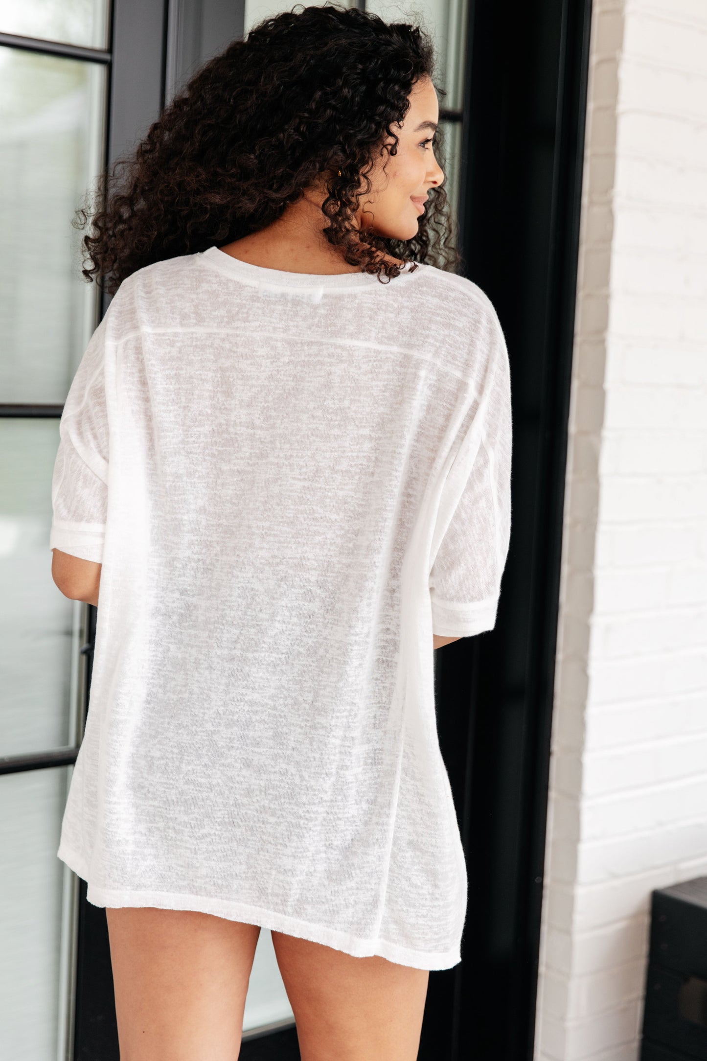 White Oversized Tunic