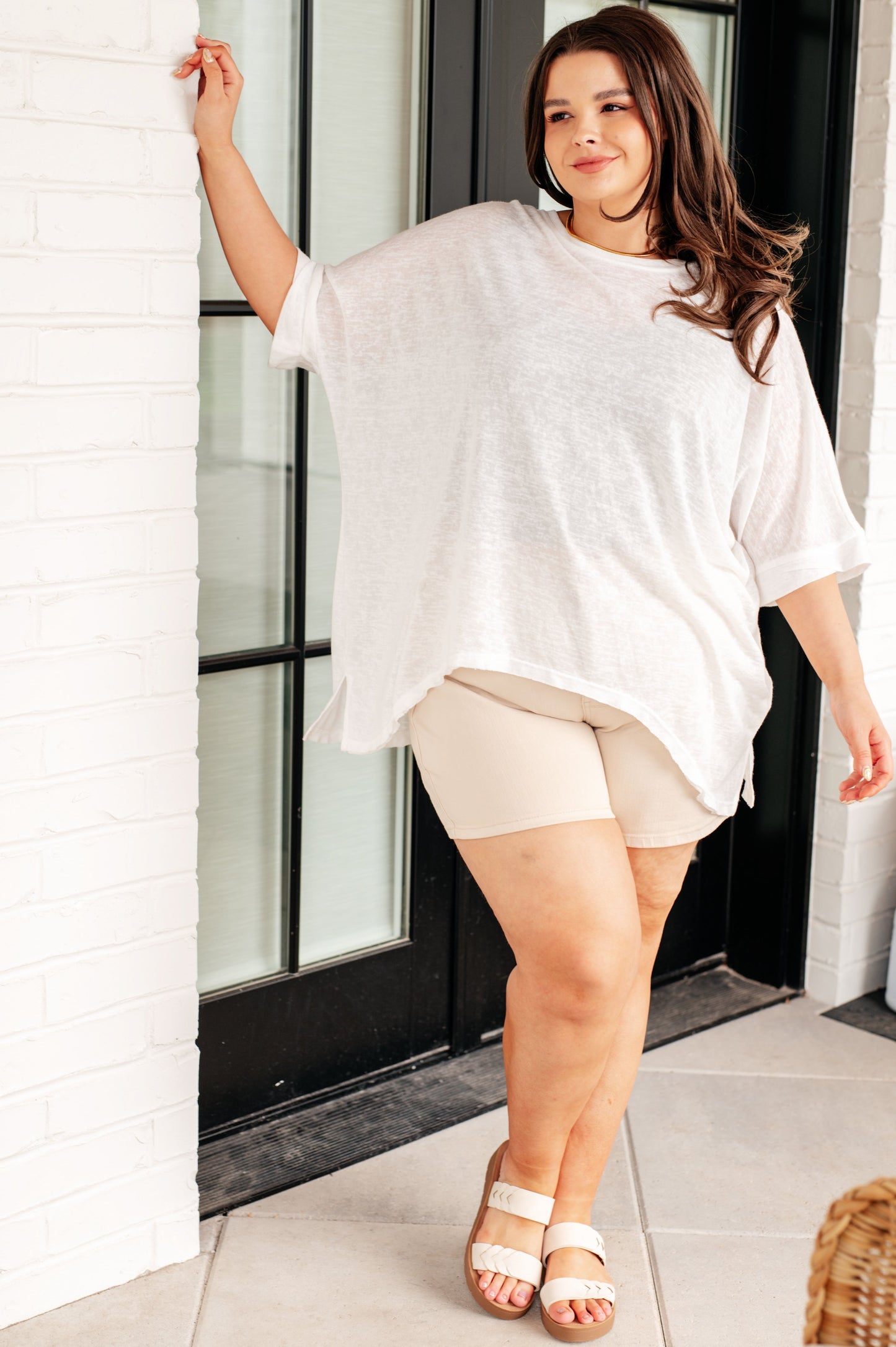 White Oversized Tunic