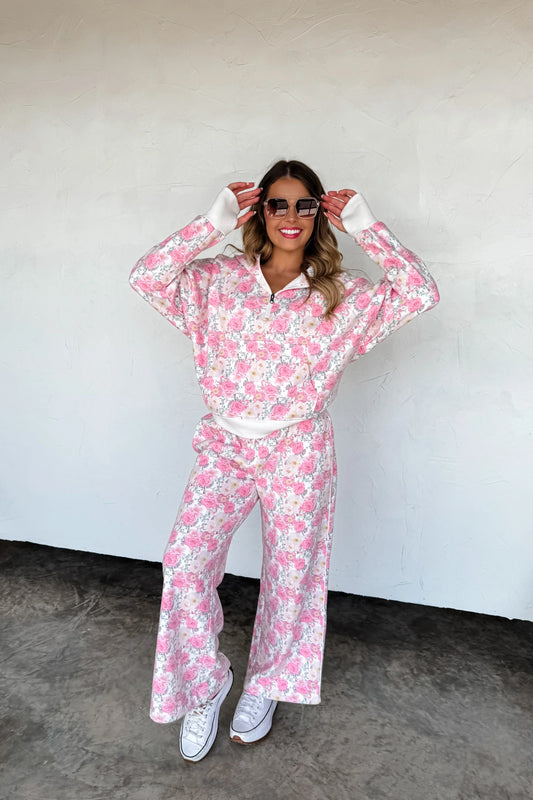 Floral Easy Does it Pullover