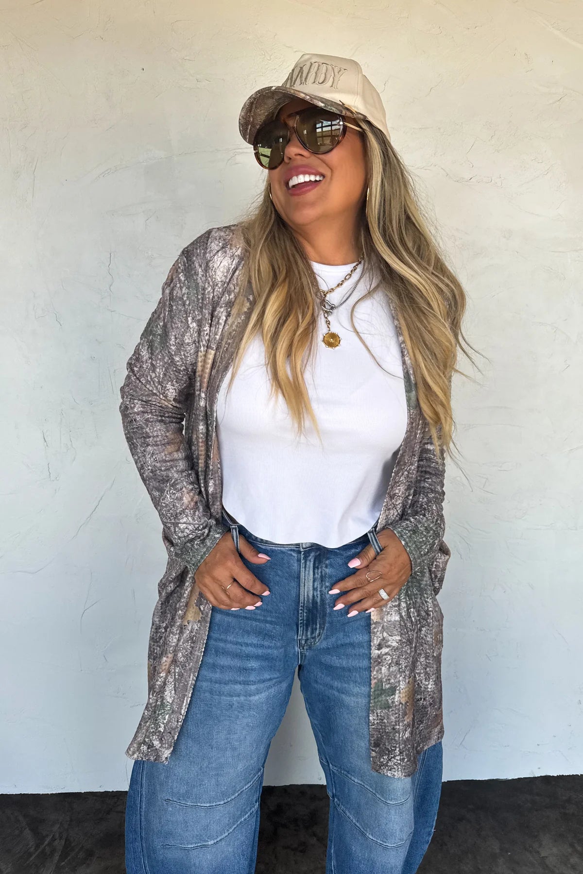 PREORDER: Woodland Camo Cardigan