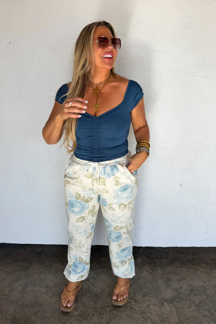 PREORDER: Out and About Cap Sleeve Top