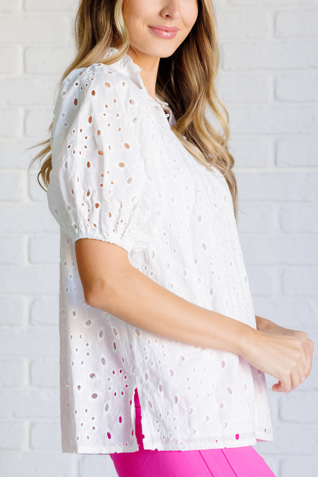 Siena Eyelet Blouse