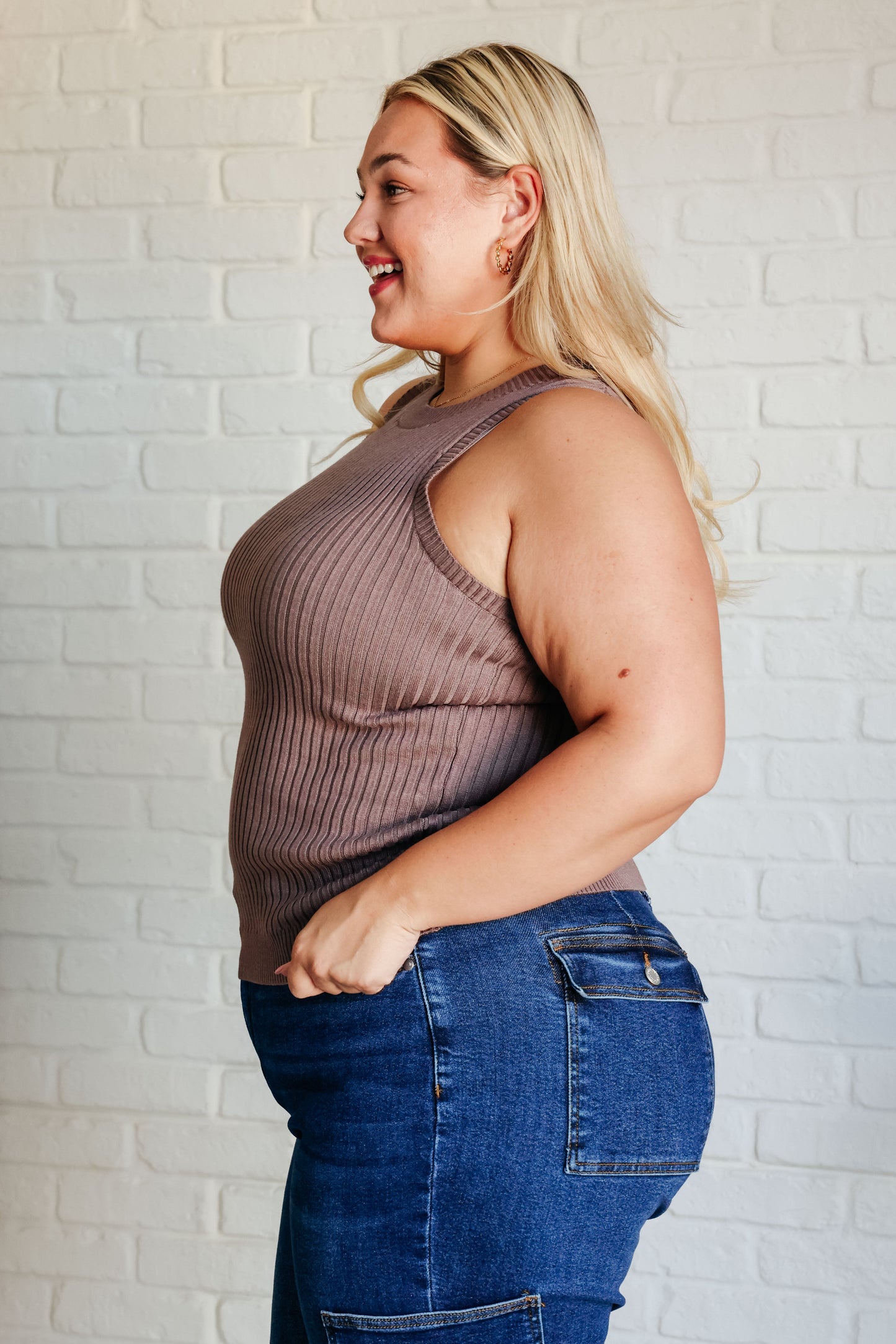 Mocha Sweater Tank