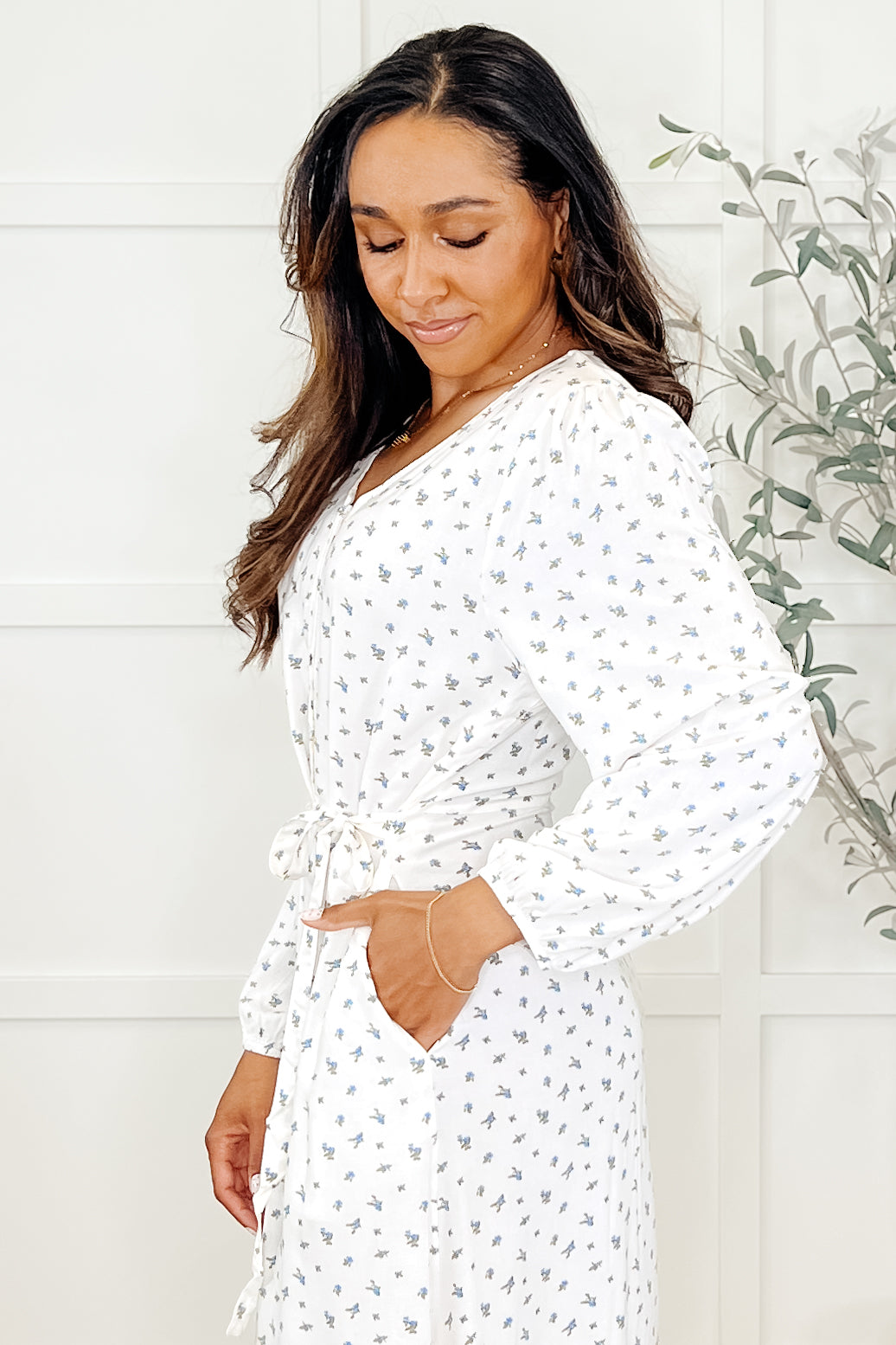 Maple Flower Dress - Sized up to 4X