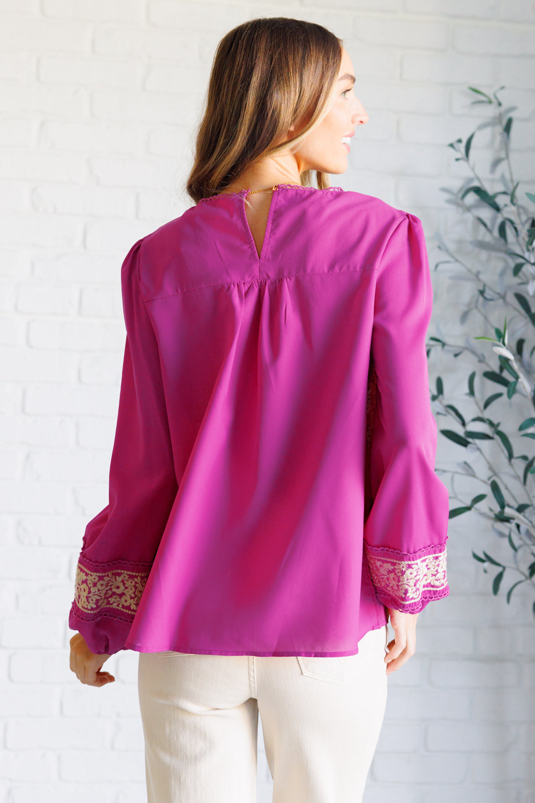 Infinite Embroidered Blouse