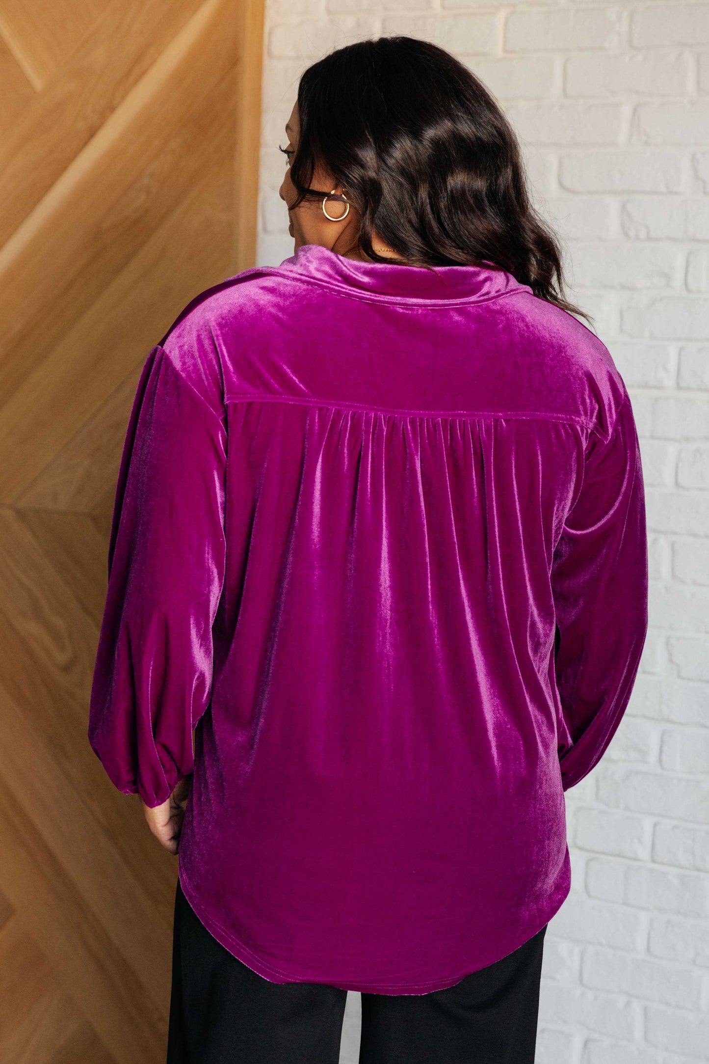 Marianne Velvet Top