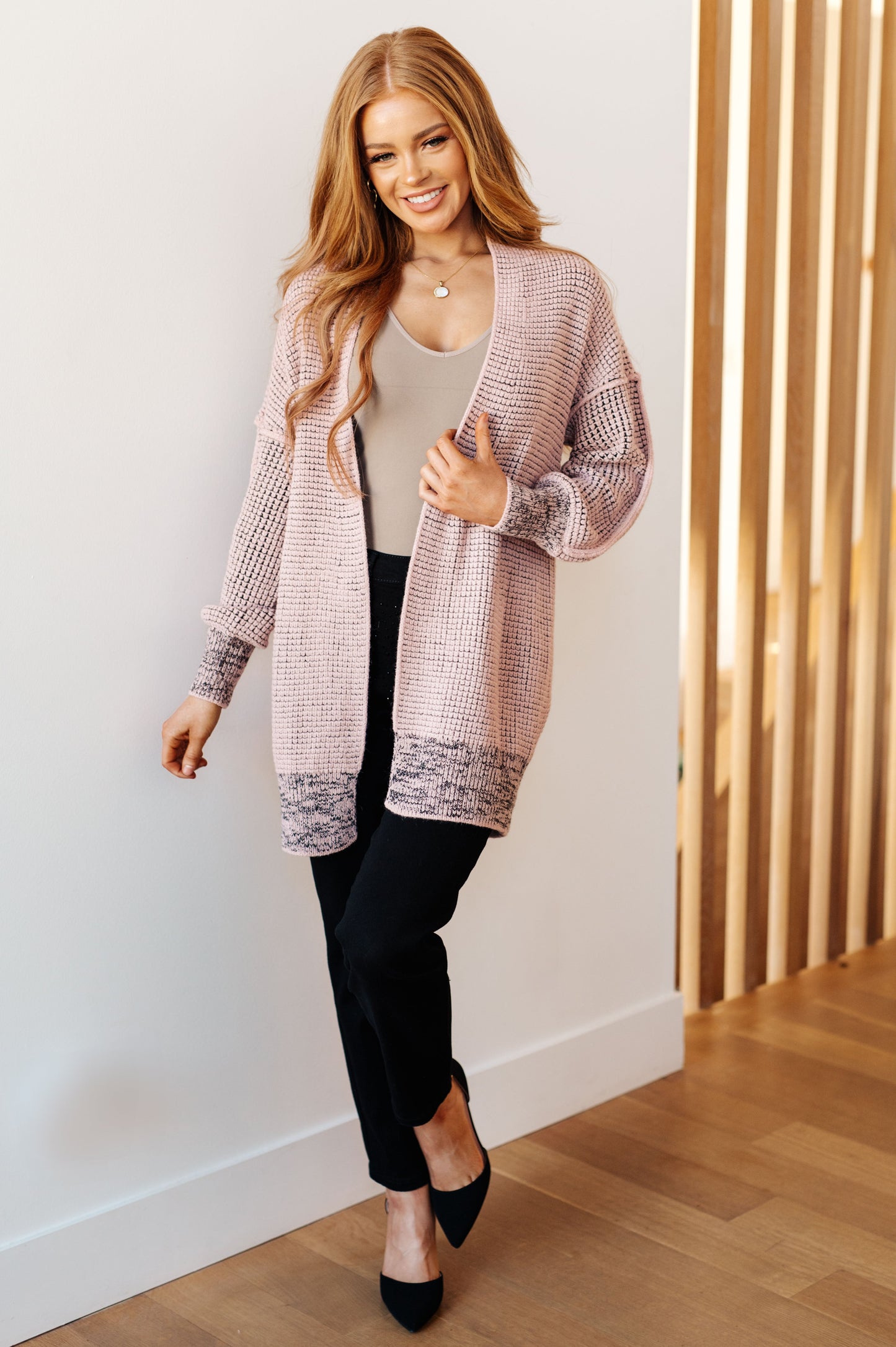 Mauve Cardigan