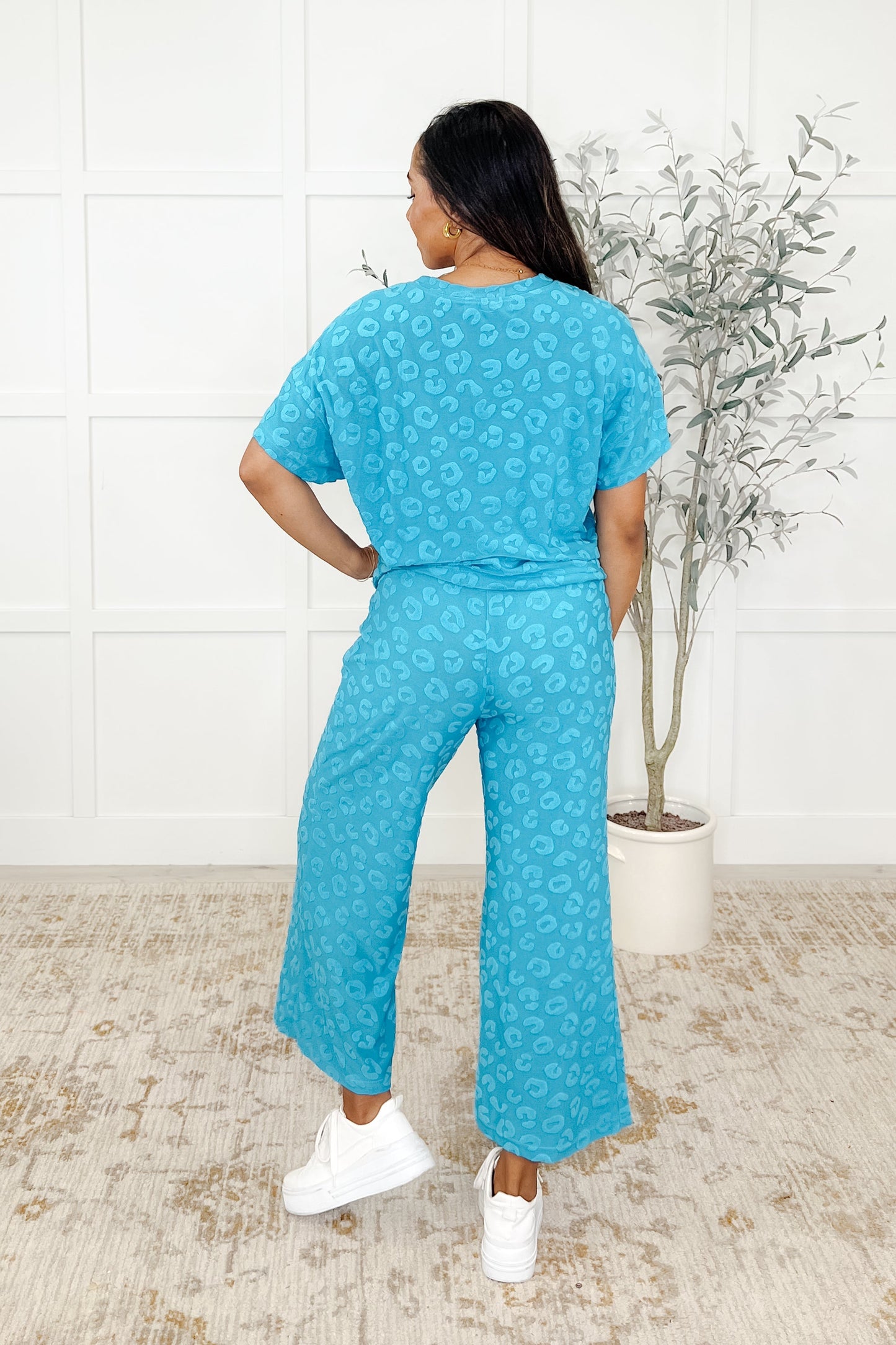 Leopard Blue Set