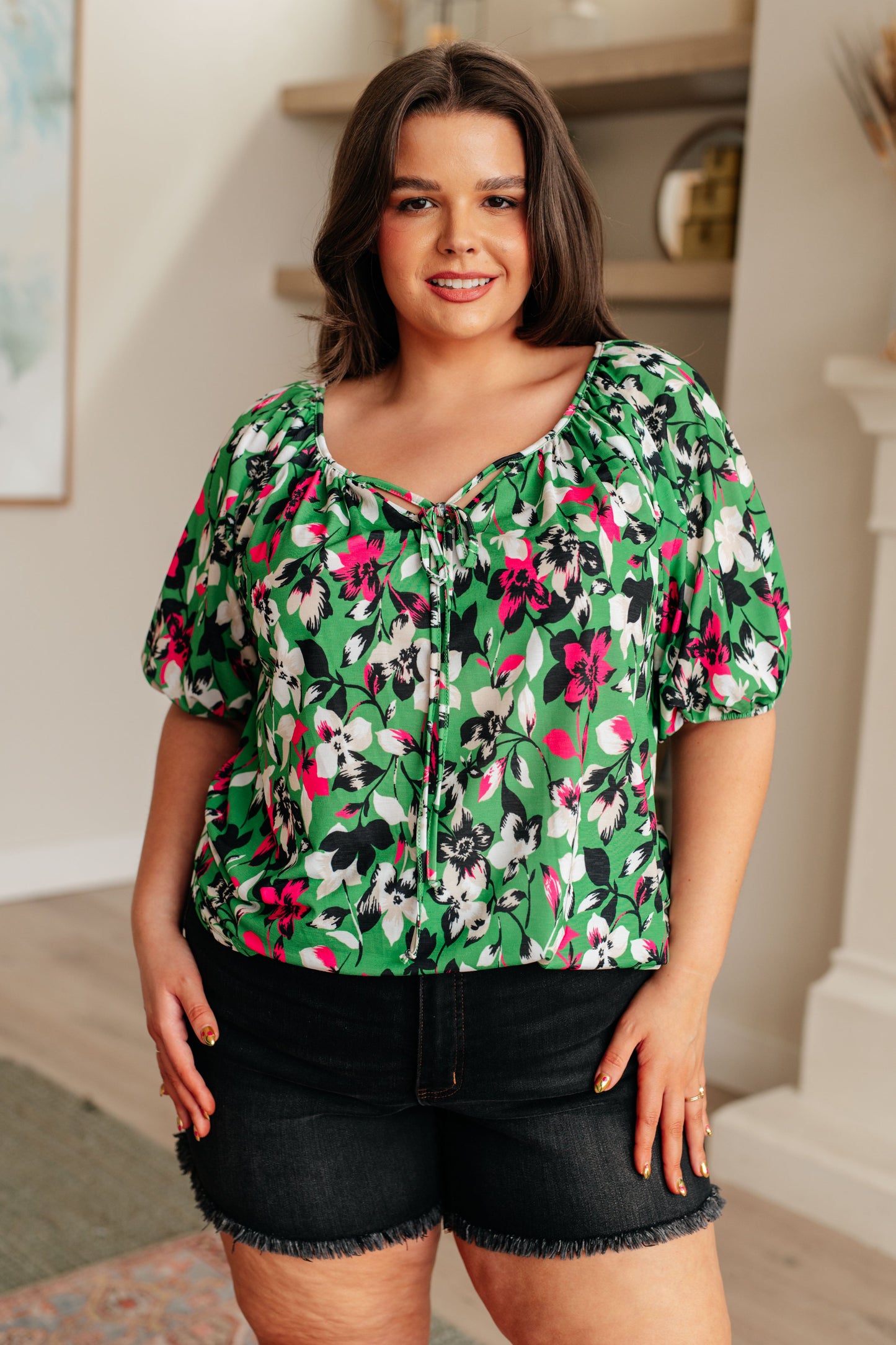 Liza Floral Top