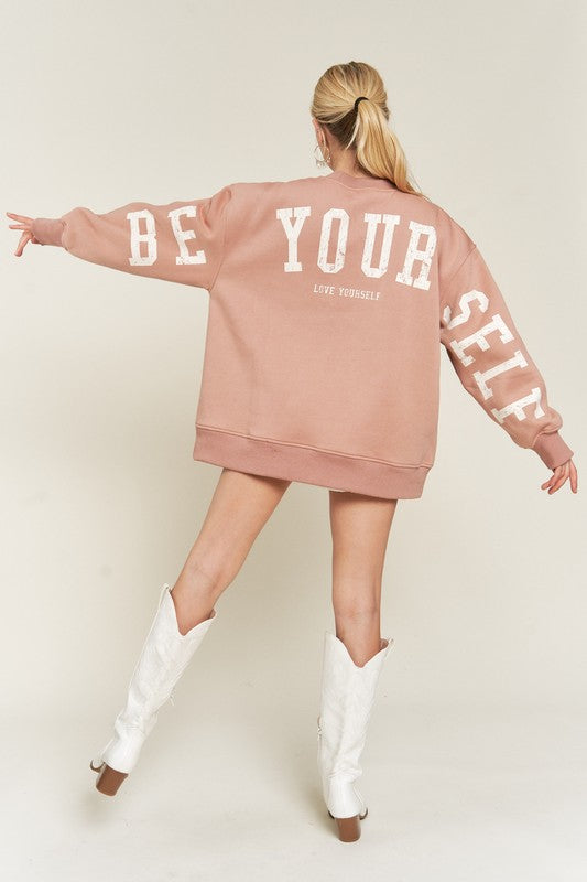 PLUS - NEW COLORS - Be Yourself Sweatshirt