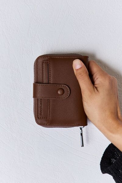 Faux Leather Mini Wallet