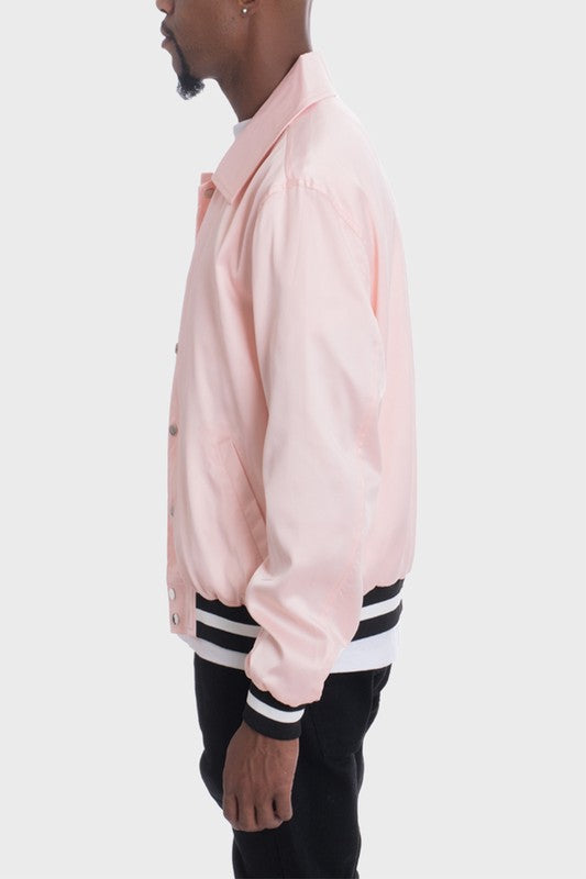 Satin Bomber Jacket