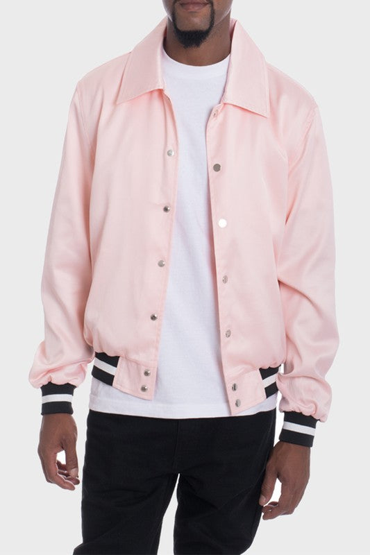 Satin Bomber Jacket