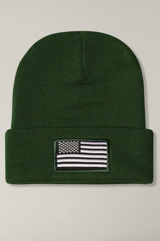 Flag Solid Beanie