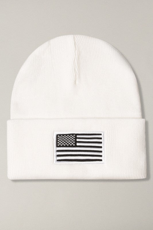 Flag Solid Beanie