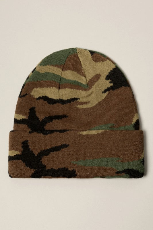 Camo Beanies in multiple colors/patterns