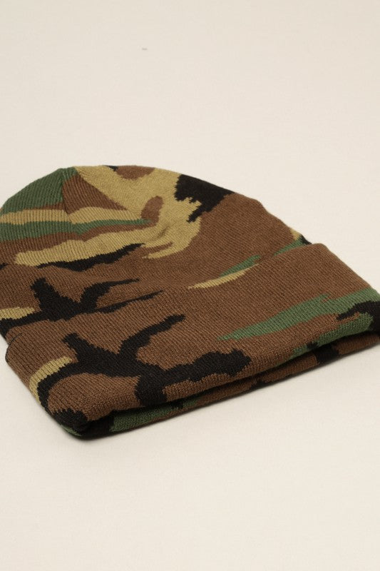 Camo Beanies in multiple colors/patterns