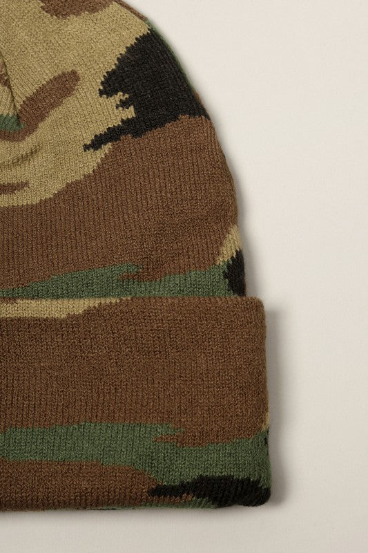 Camo Beanies in multiple colors/patterns