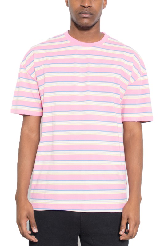 Mens Striped T-Shirt in multiple colors