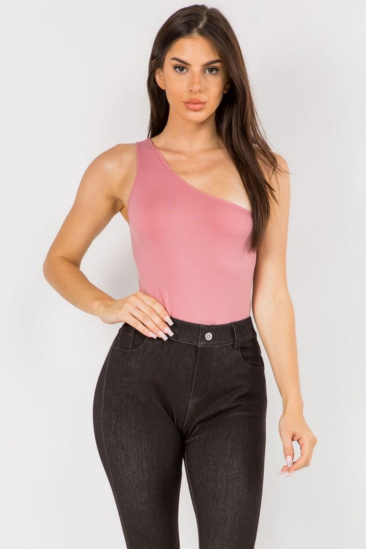 One Shoulder Bodysuit