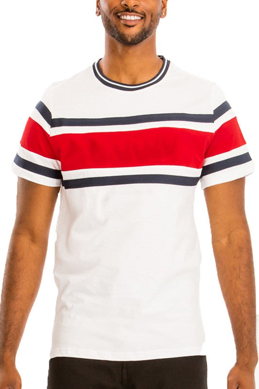 Three Stripe Shirt in multiple colors