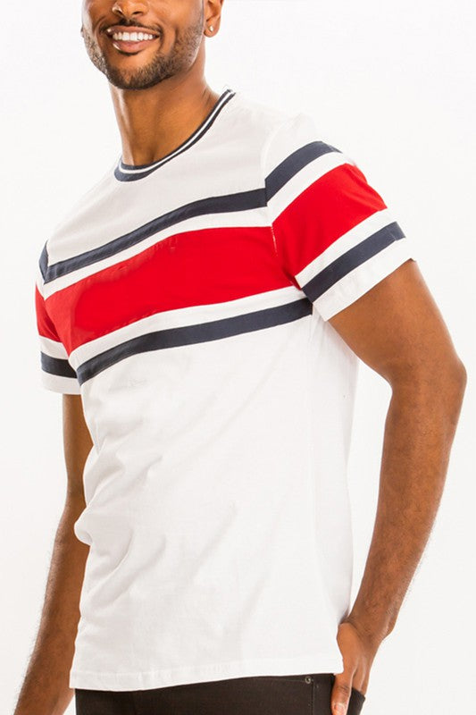 Three Stripe Shirt in multiple colors