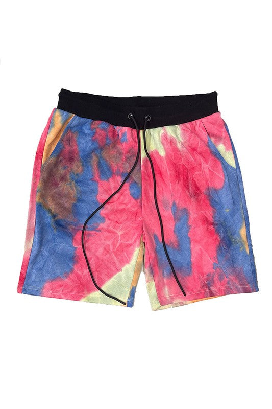 Tie Dye Sweat Shorts