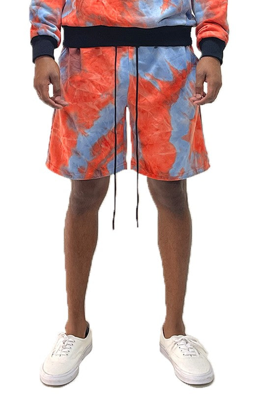 Tie Dye Sweat Shorts