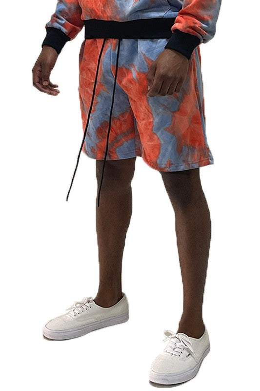 Tie Dye Sweat Shorts