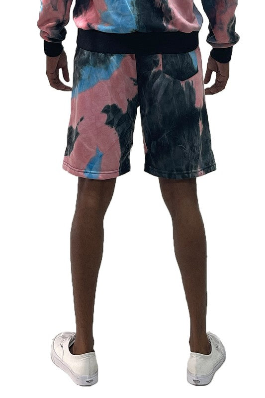 Tie Dye Sweat Shorts