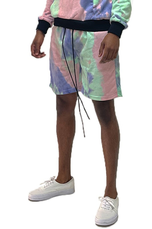 Tie Dye Sweat Shorts