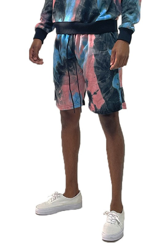 Tie Dye Sweat Shorts