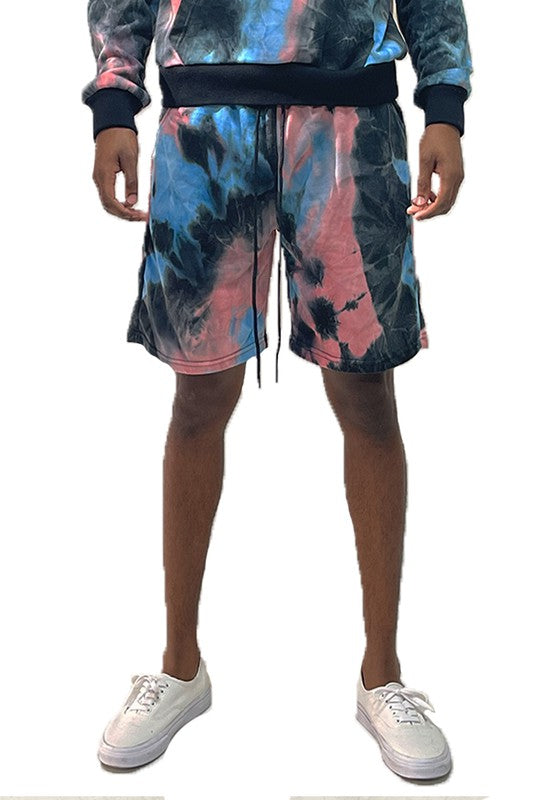 Tie Dye Sweat Shorts