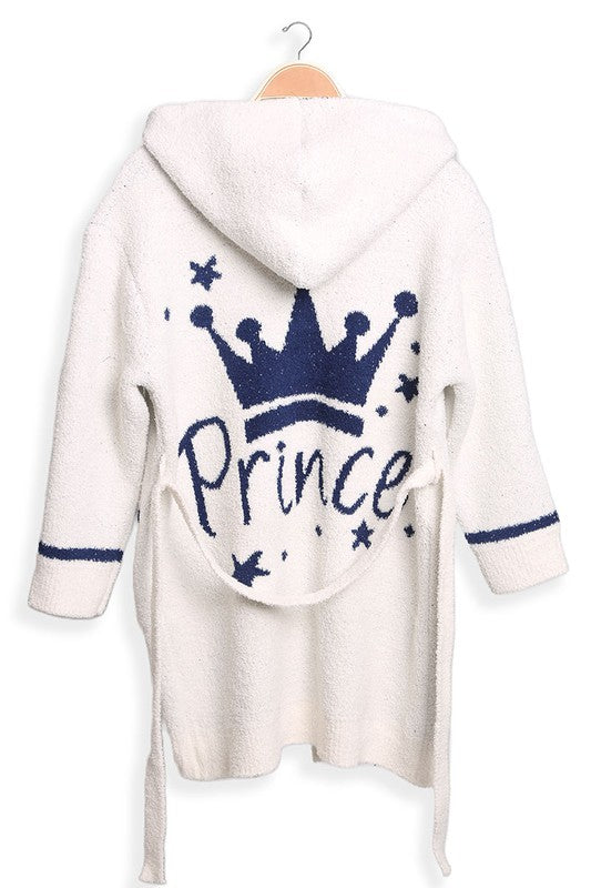 Kids Hooded Robe in multiple patterns