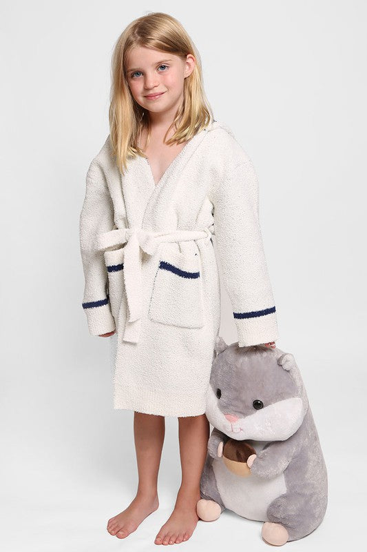 Kids Hooded Robe in multiple patterns