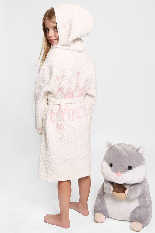 Kids Hooded Robe in multiple patterns