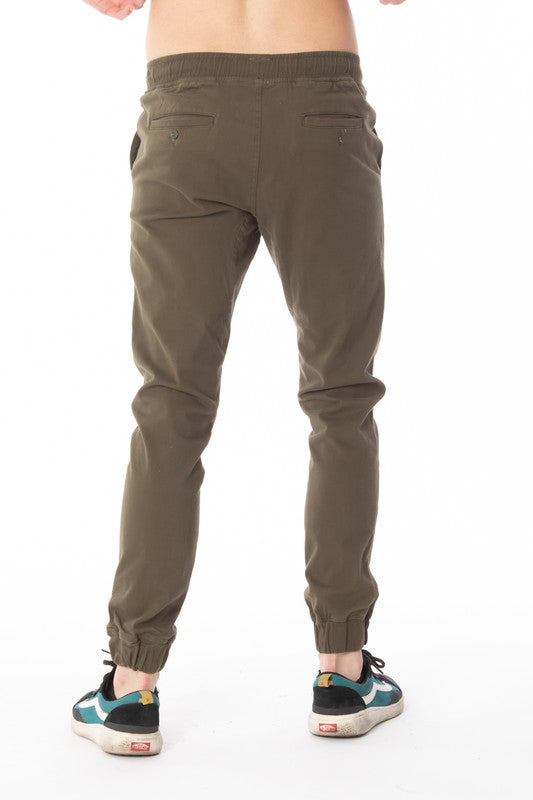 Jogger Pants in Olive