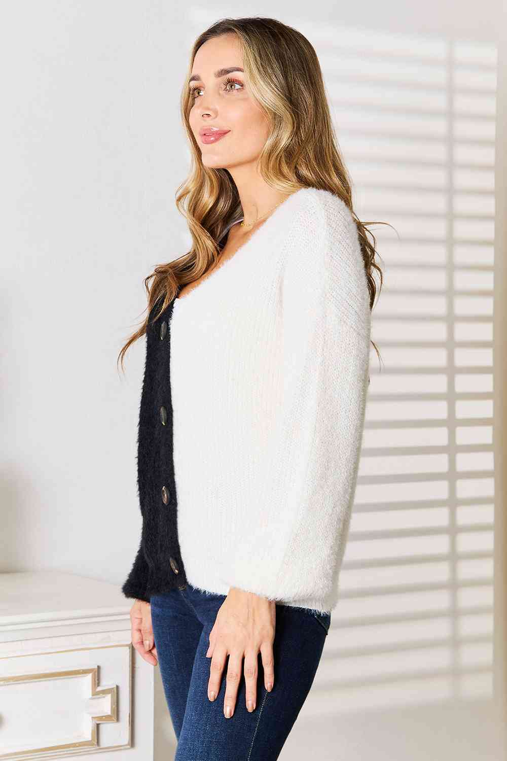 Half and Half Cardigan