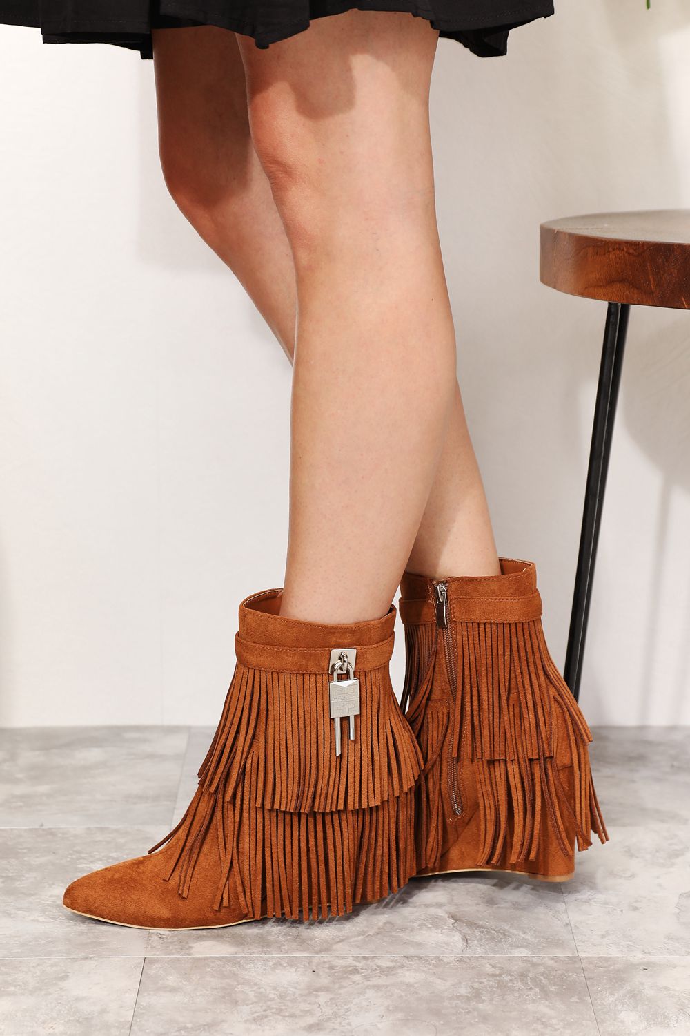 Fringe Booties