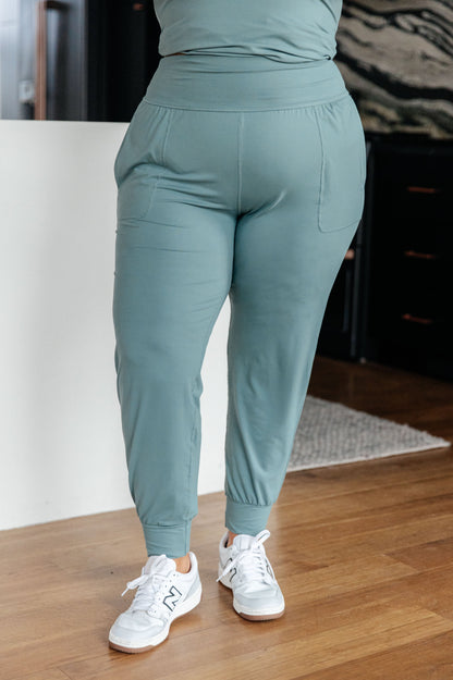 Cool Teal Joggers