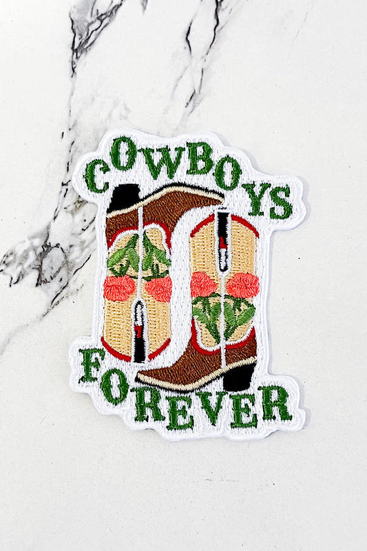 Cowboys Forever Embroidered Patch