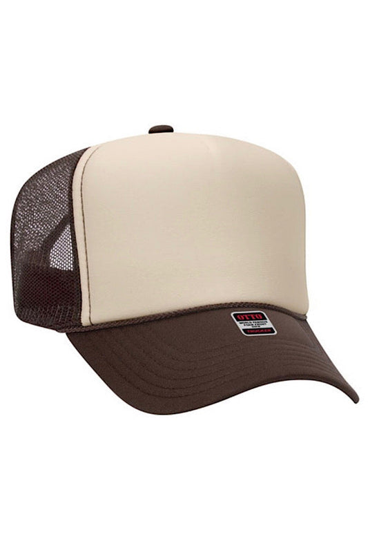 Brown & Tan Trucker Hat