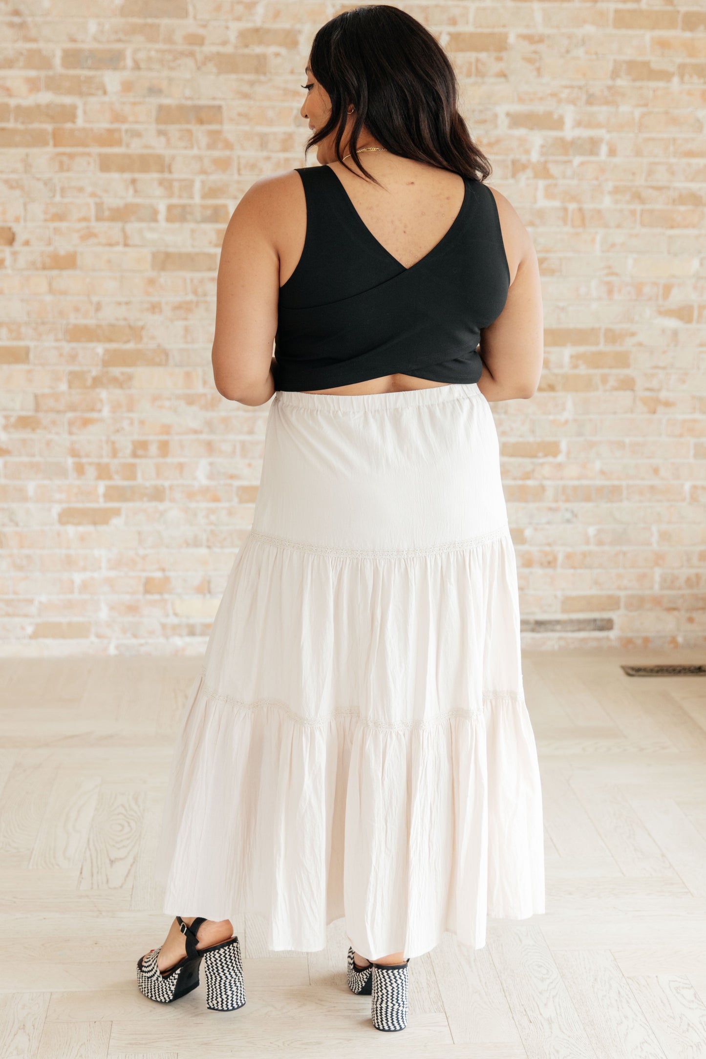 Raquel Tiered Maxi Skirt