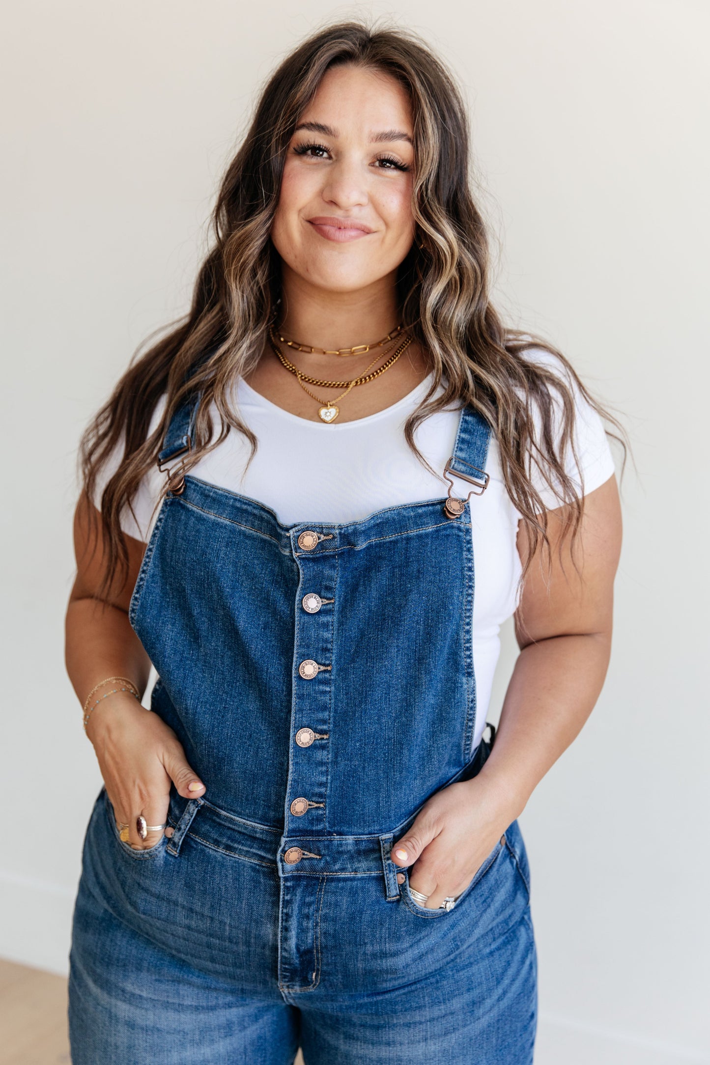 Wide Leg Crop Overalls