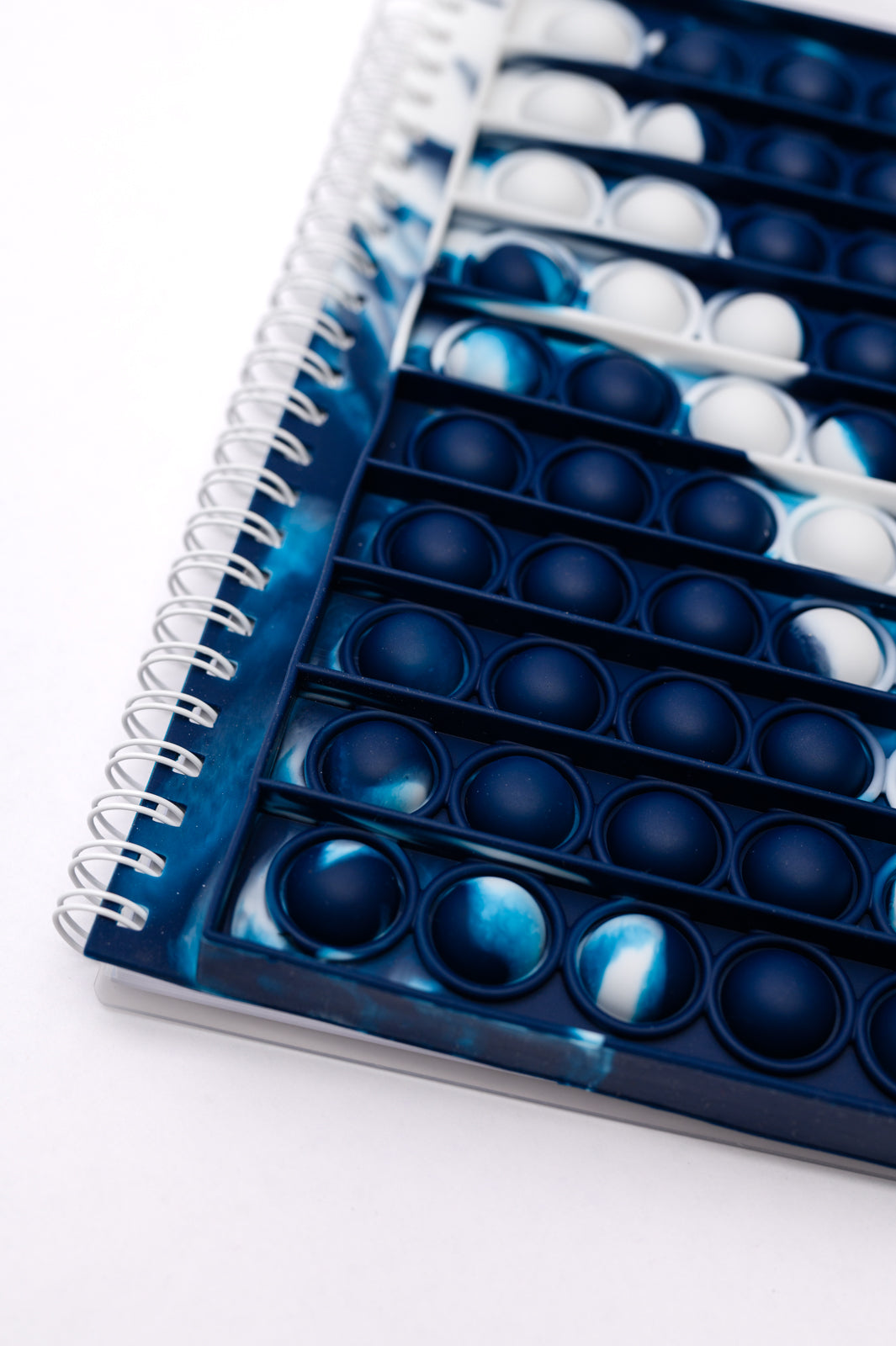 Pop it Notebook in Blue Marble