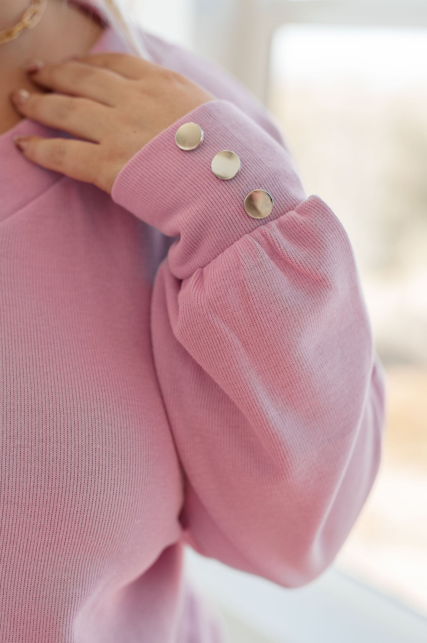 Lavender V-Neck