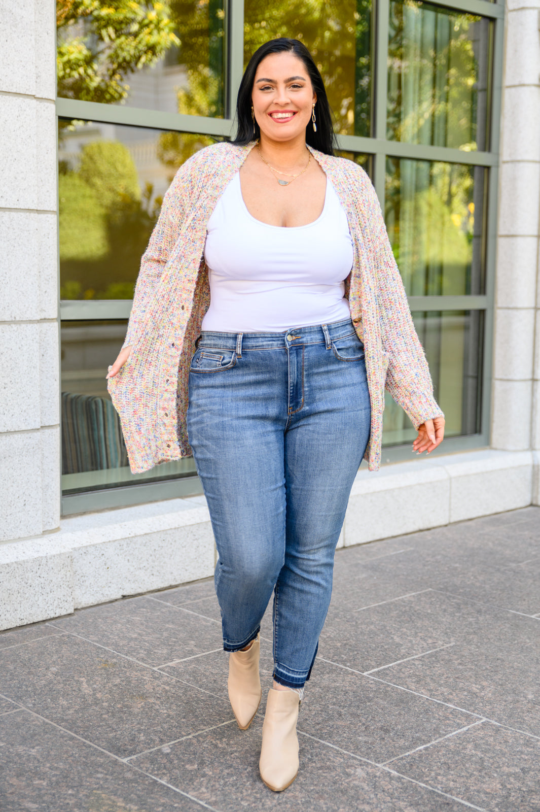 Winona Side Slit Skinnies
