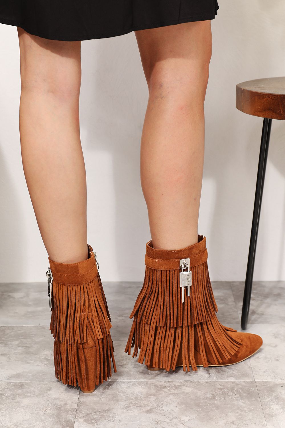 Fringe Booties